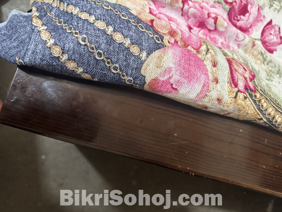 Strong Wooden Bed for Sale – Good Condition